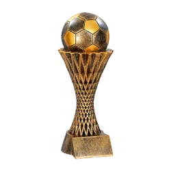 Ref. 2 - Trofeo alegórico de resina Gammion 30cm