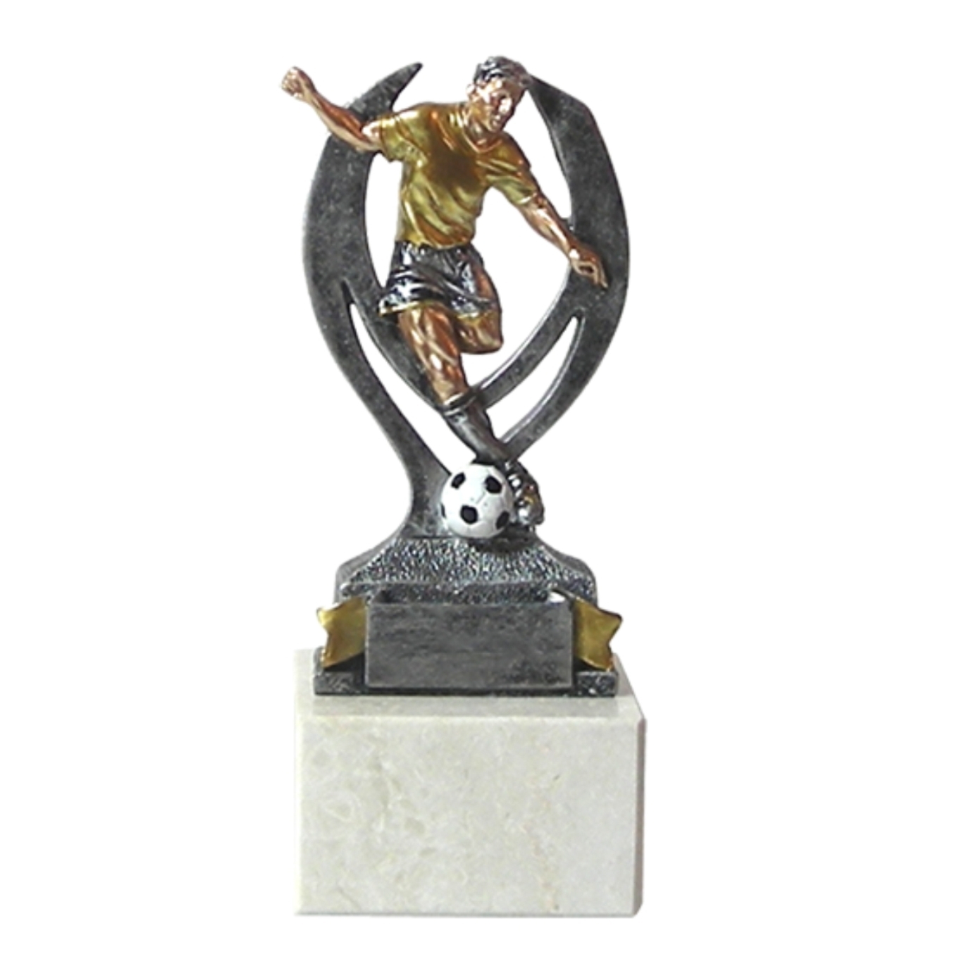 Trofeo alegórico fútbol Singma