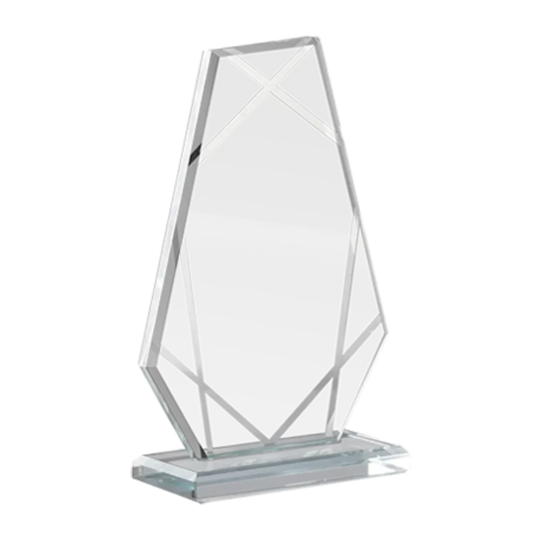 Trofeo de cristal premium Piscis
