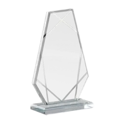 Ref. 2 - Trofeo de cristal premium Piscis 19x13