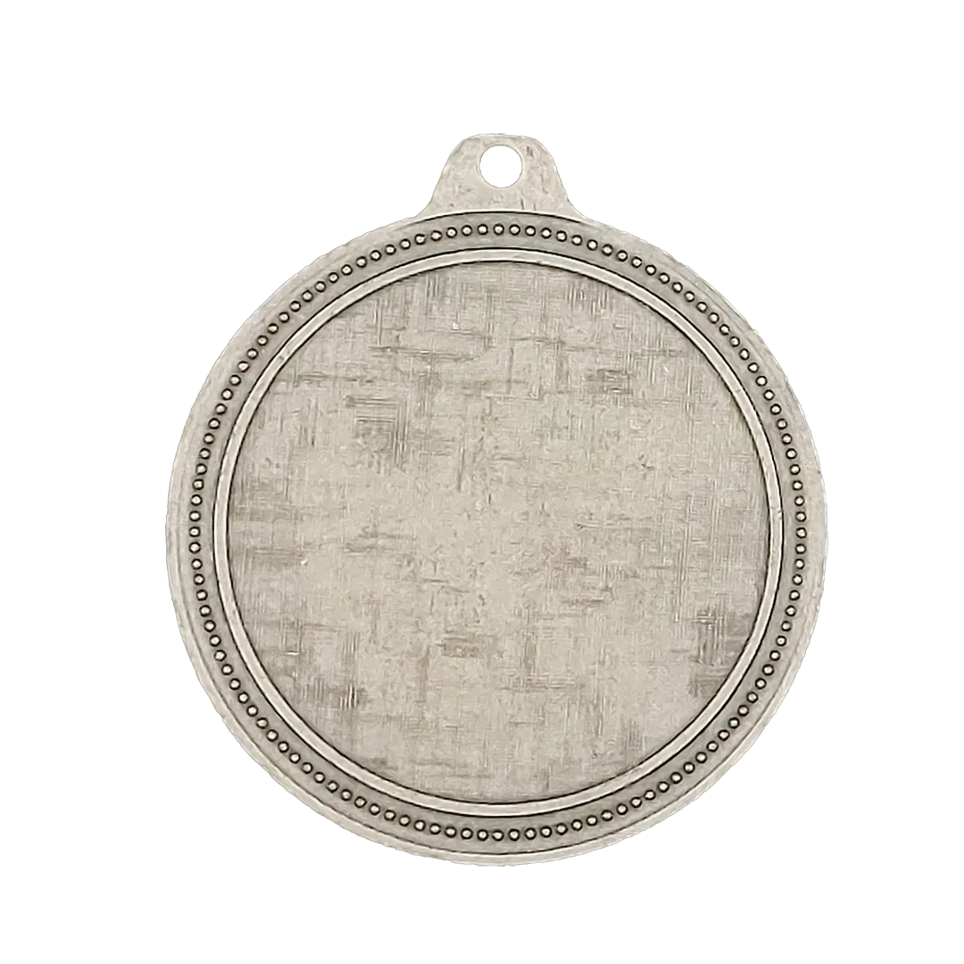 Medalla Cianita plata 