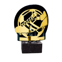 Trofeo metal Havamal oro 