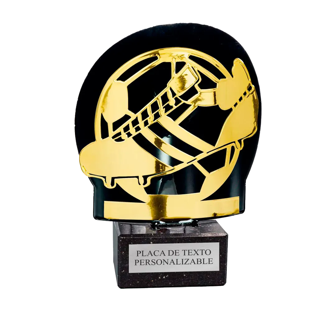 Trofeo metal Havamal ejemplo