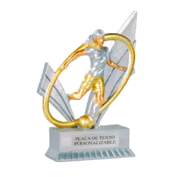 Trofeo resina Yggdrasil ejemplo
