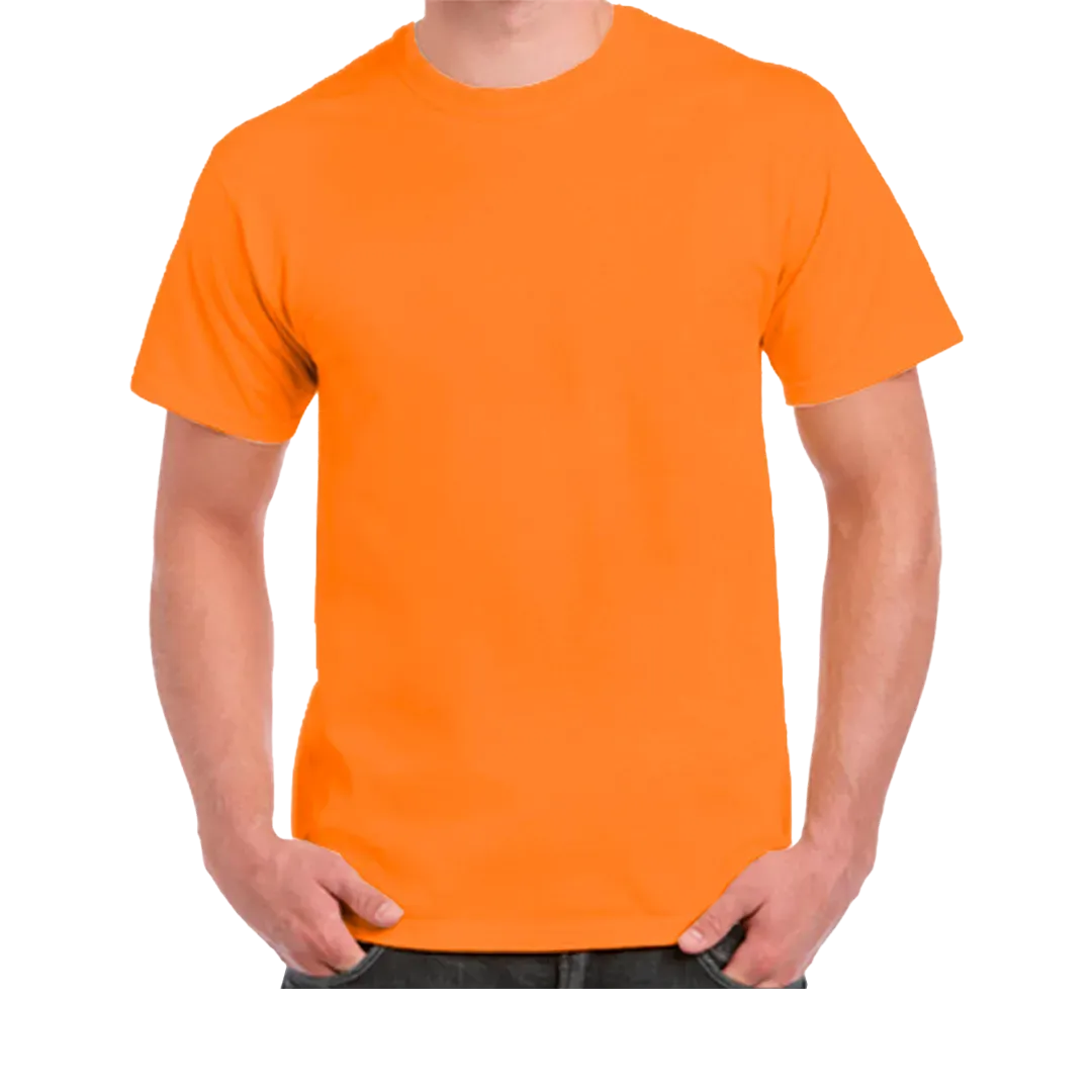 Camiseta técnica naranja fluor Mensae
