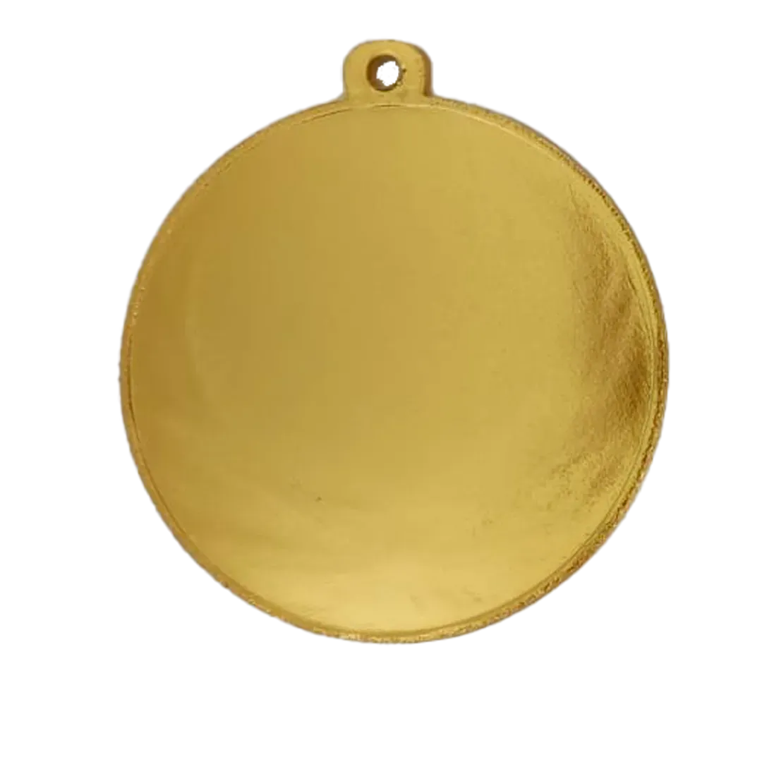 Medalla Atlantisita reverso oro