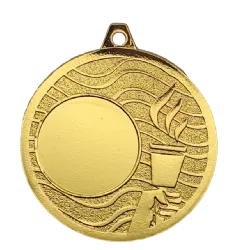 Medalla Cuarzo Oro 