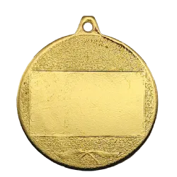 Medalla Cuarzo Oro trasera