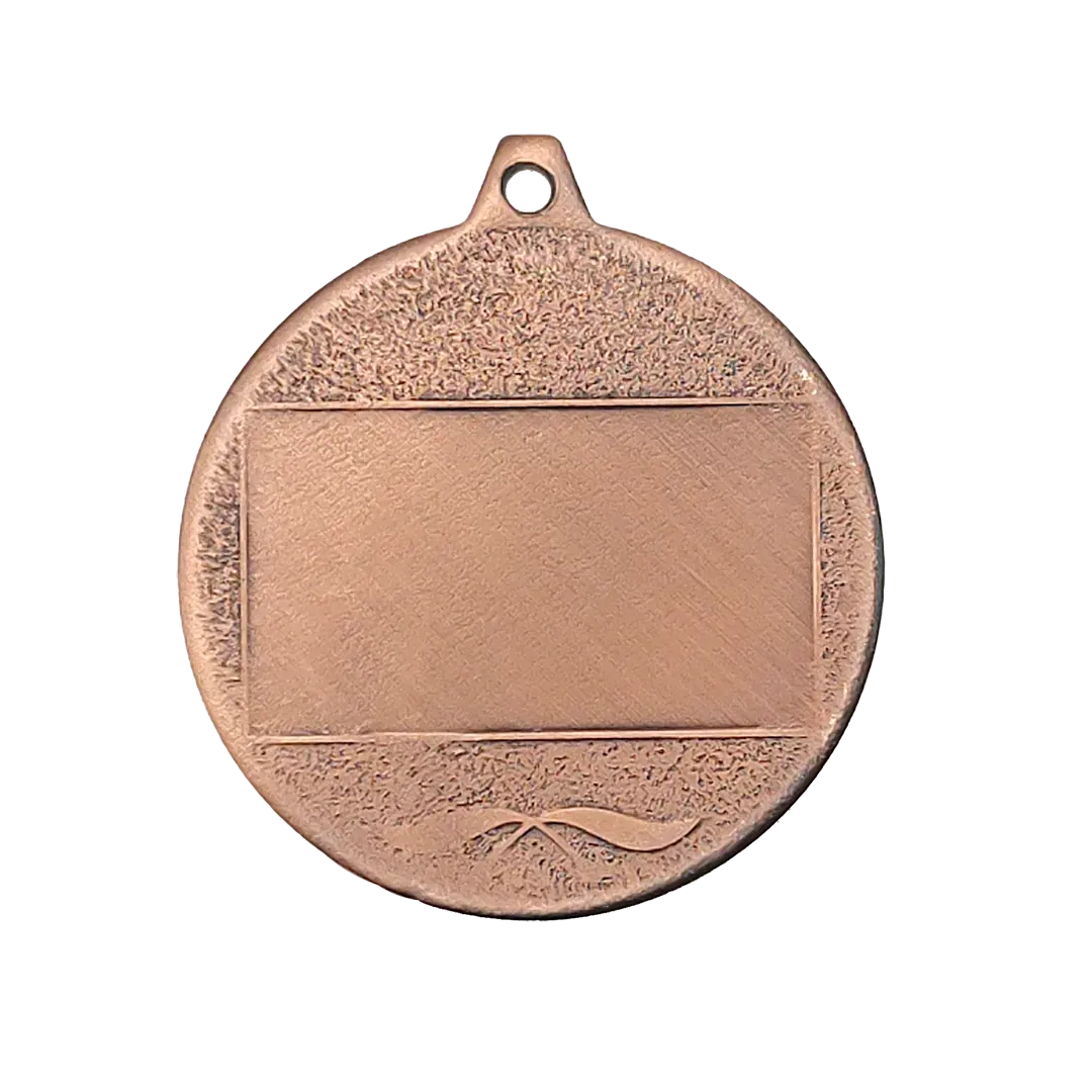 Medalla Cuarzo Bronce trasera