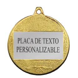 Medalla Cuarzo Oro ej