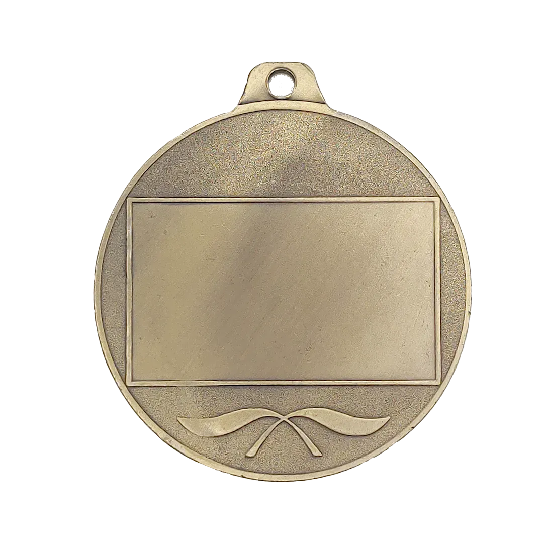 Medalla Azabache Oro viejo trasera