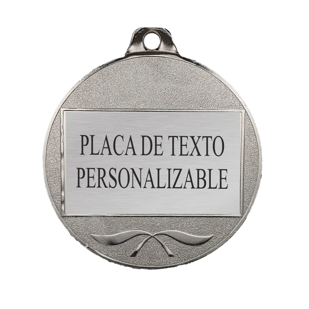 Medalla Azabache Plata ej