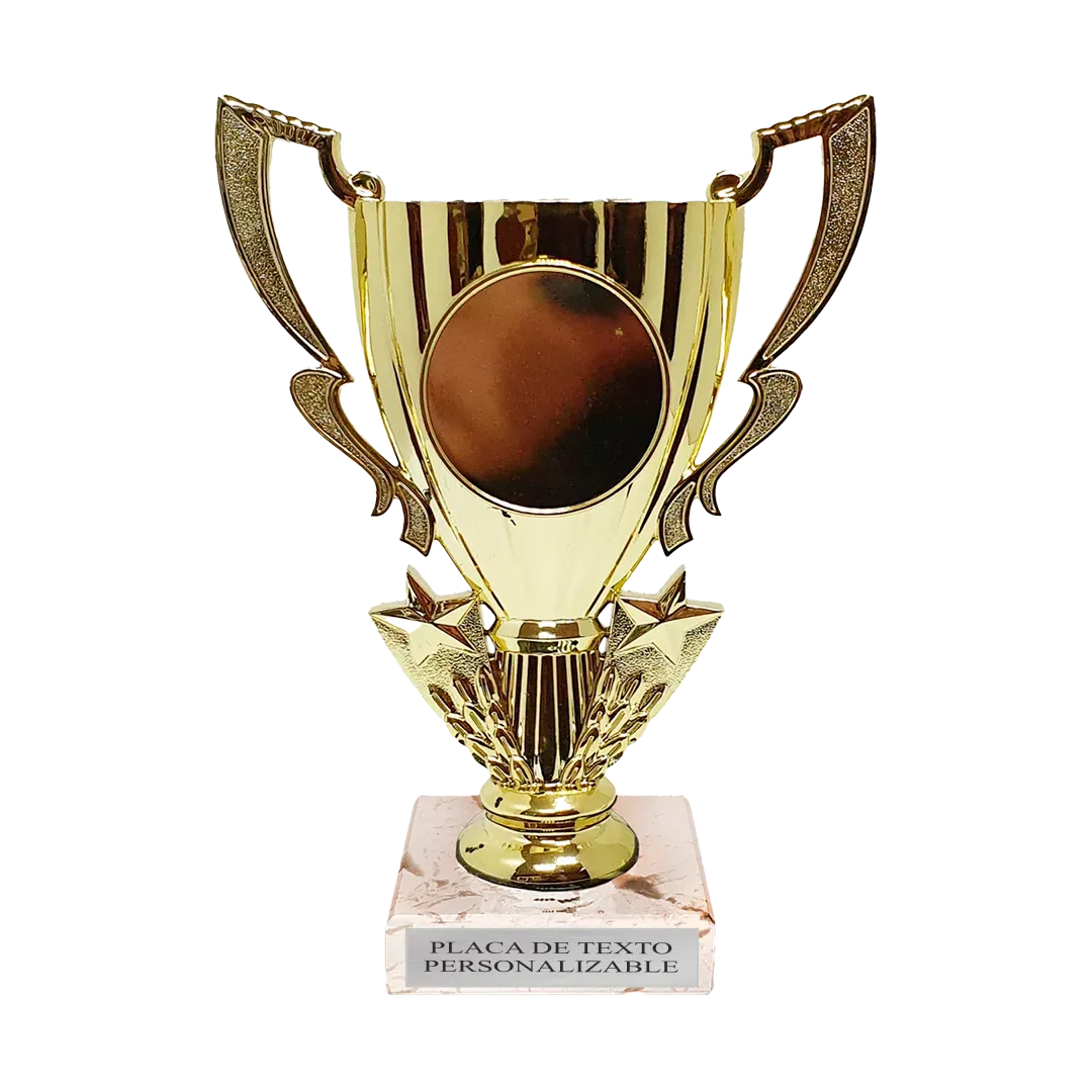 Trofeo de participación personalizable Bario en Trofeos LeverySport