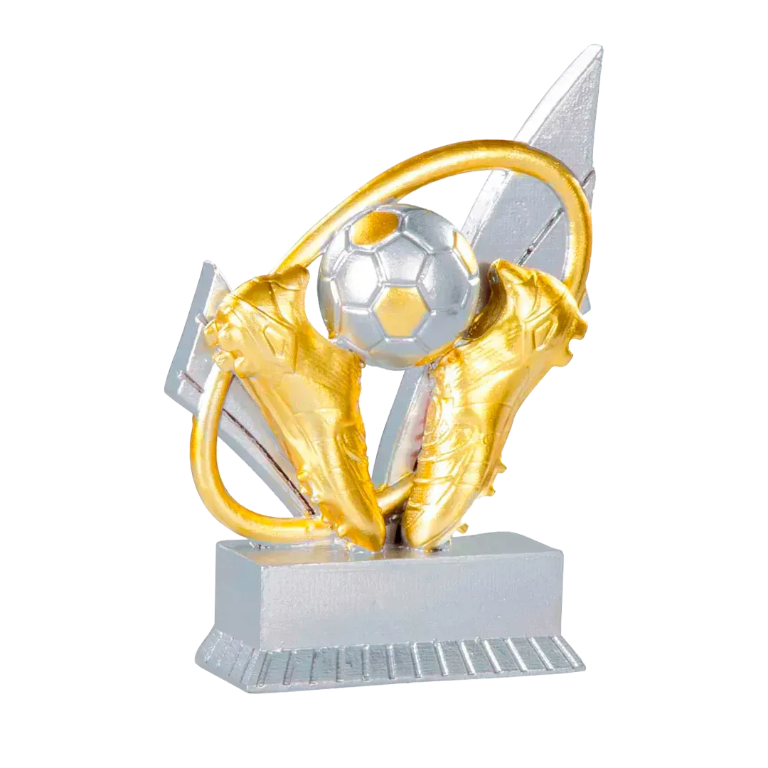 Trofeo alegórico de resina 