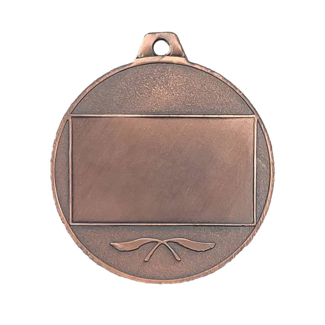 Medalla Selenita cobre trasera