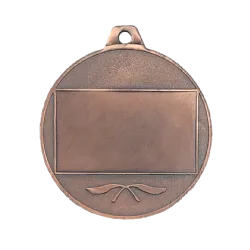 Medalla Selenita cobre trasera