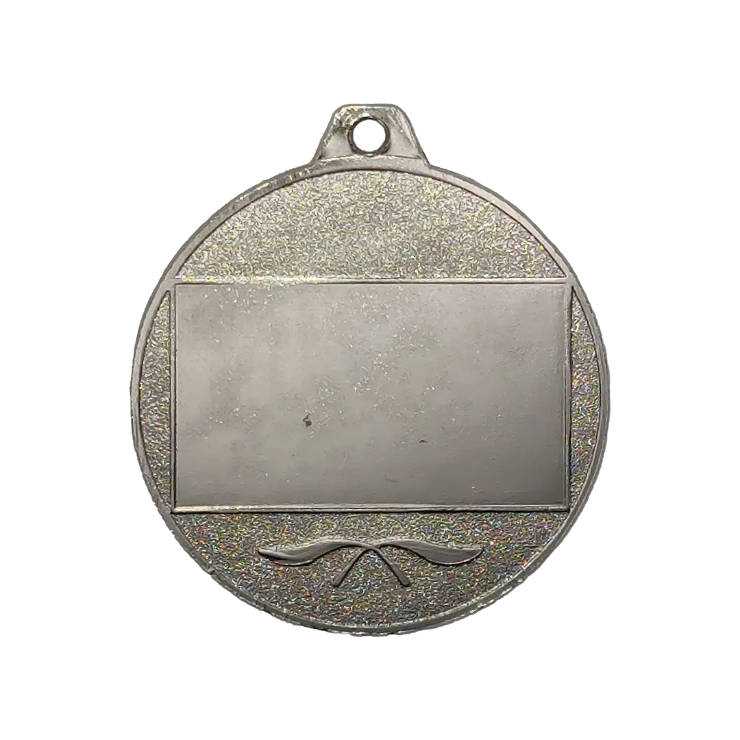 Medalla Selenita plata trasera