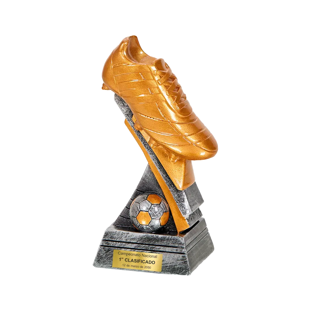 Trofeo alegórico Fútbol Chronox ejemplo