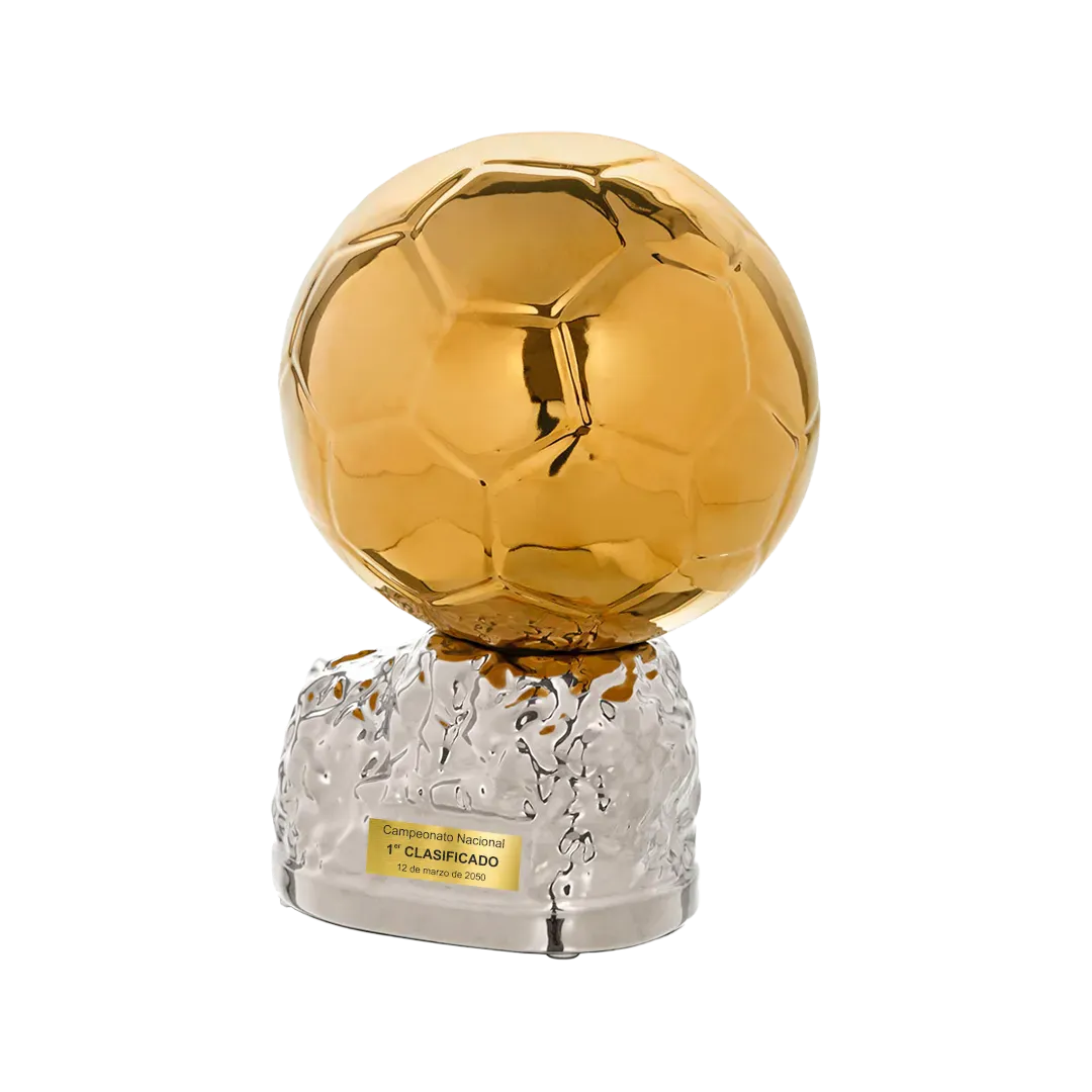 Trofeo alegórico Fútbol Deltar ejemplo
