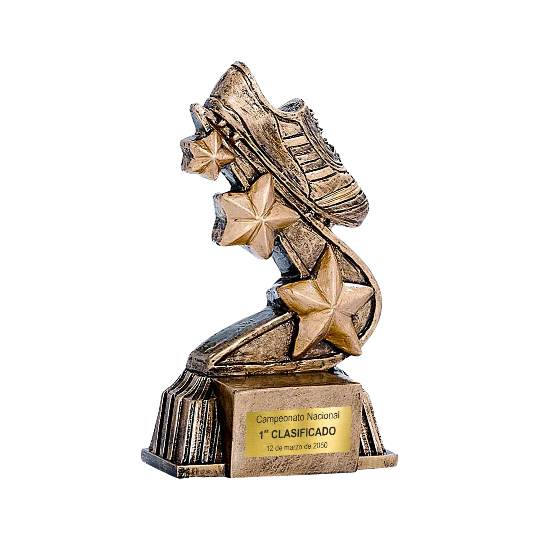 Trofeo alegórico de resina Drakonis ejemplo