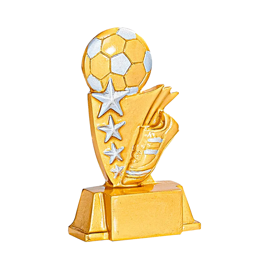 Trofeo alegórico de resina Elyon 