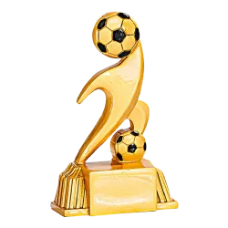 Trofeo alegórico de resina Ephyron 