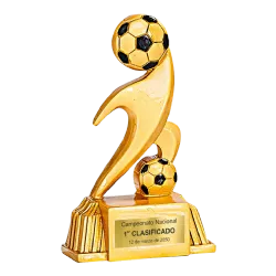 Trofeo alegórico de resina Ephyron ejemplo
