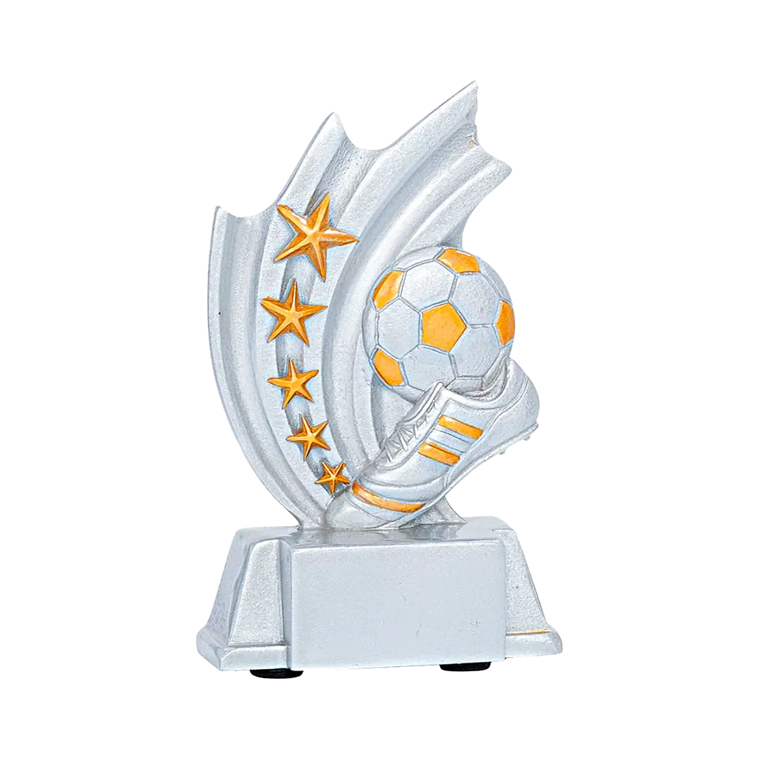 Trofeo alegórico de resina Eronyx 