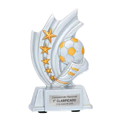 Trofeo alegórico de resina Eronyx ejemplo