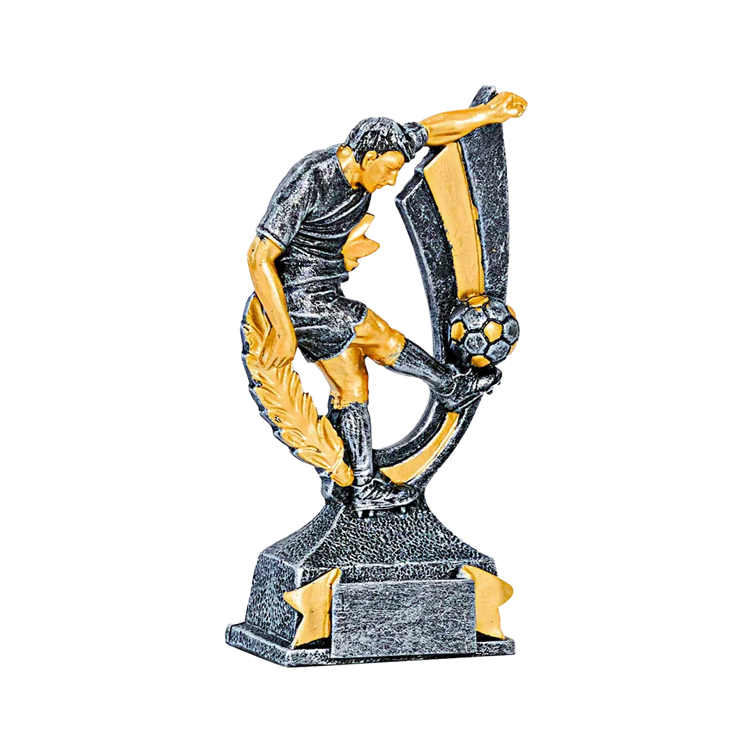 Trofeo alegórico de resina Etaris 