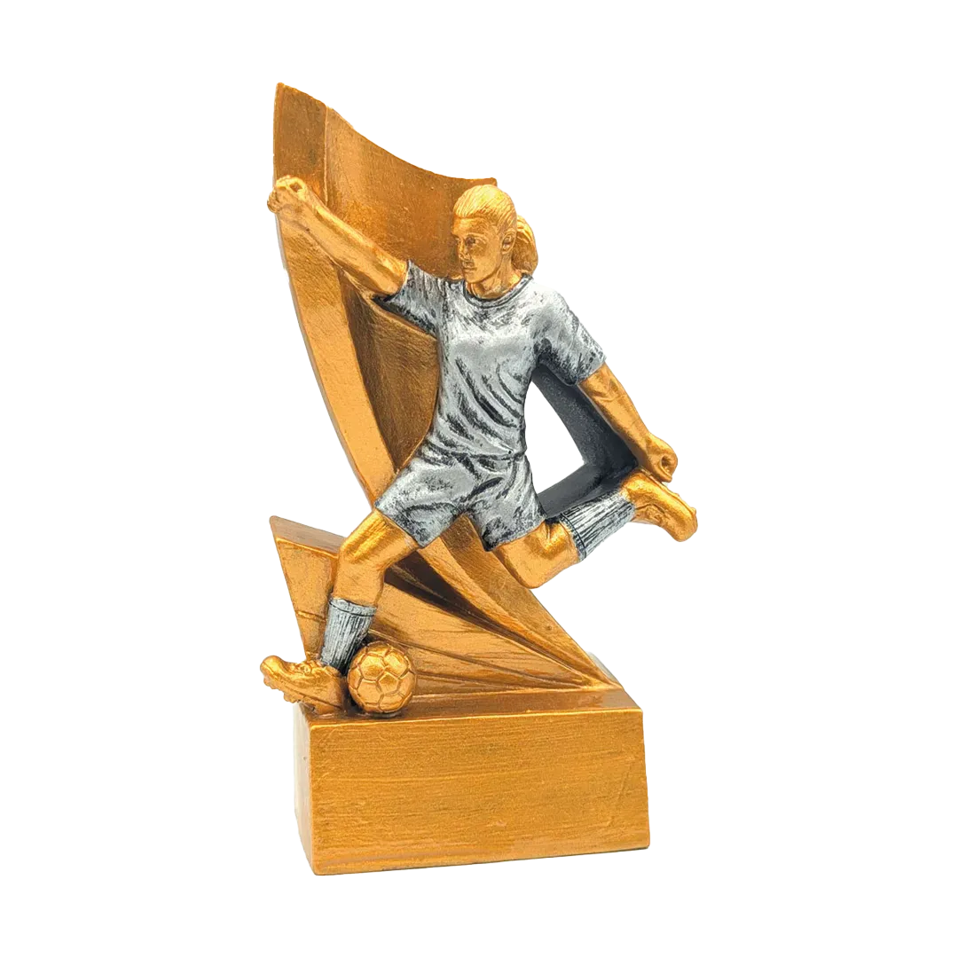 Trofeo alegórico de resina Iotrix 