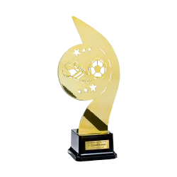 Trofeo alegórico metal Gamros ejemplo