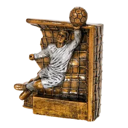 Trofeo alegórico de resina Hypros 