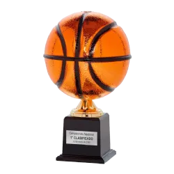 Trofeo alegórico Baloncesto Kalion ejemplo