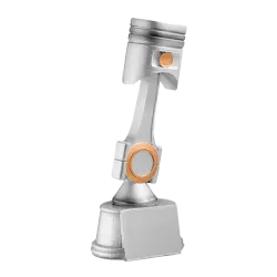 Trofeo alegórico de resina Lykros 