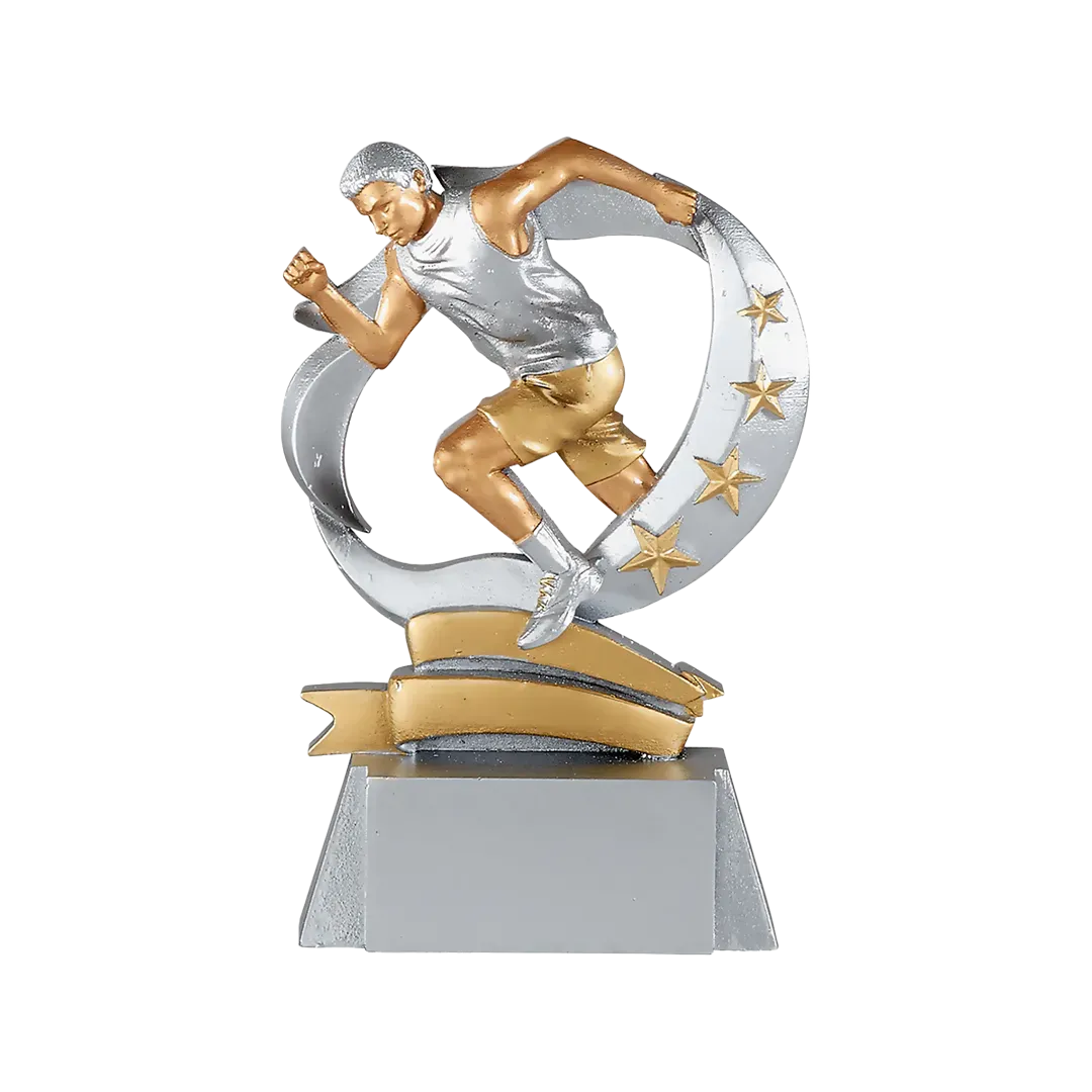 Trofeo alegórico de resina Murex 