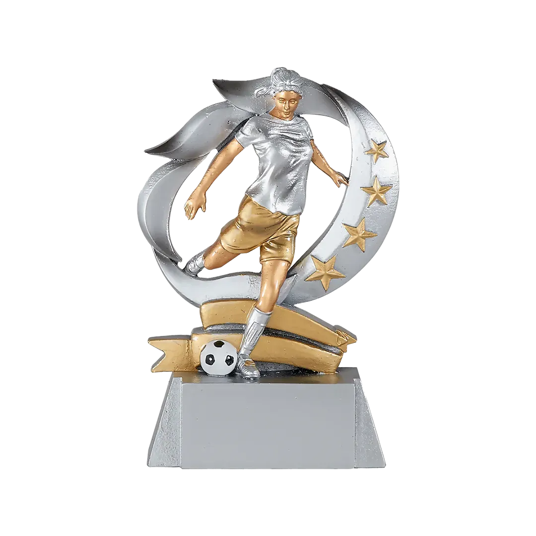 Trofeo alegórico de resina Nemoris 
