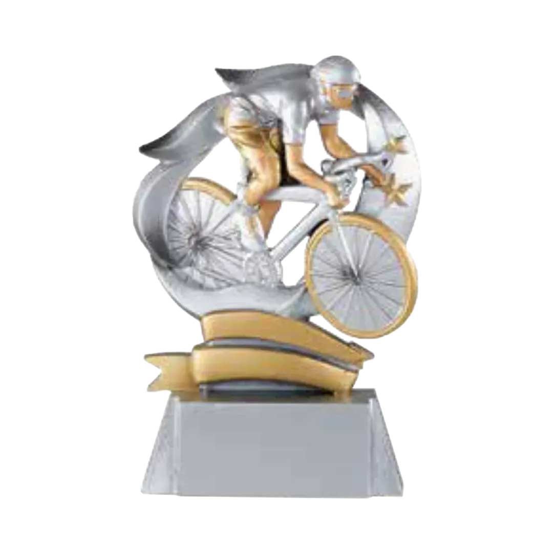 Trofeo alegórico de resina Orionis 