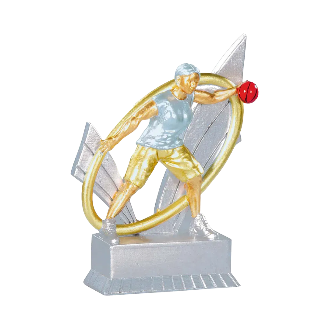 Trofeo alegórico de resina Phiron 