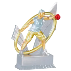 Trofeo alegórico de resina Phiron 