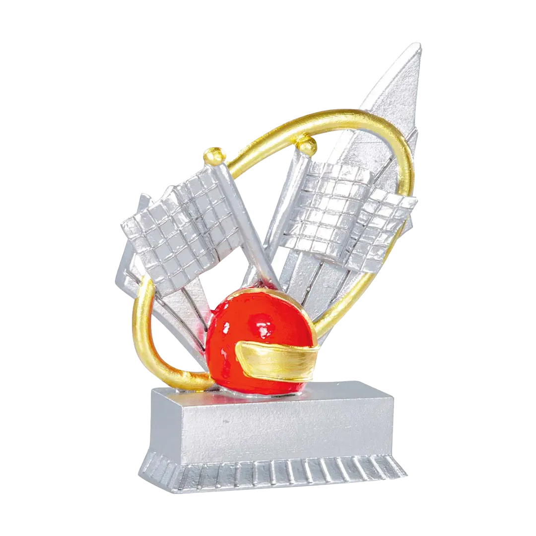 Trofeo alegórico de resina Psilon 