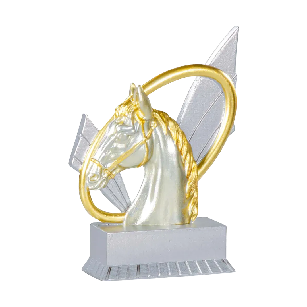 Trofeo alegórico de resina Quirion 