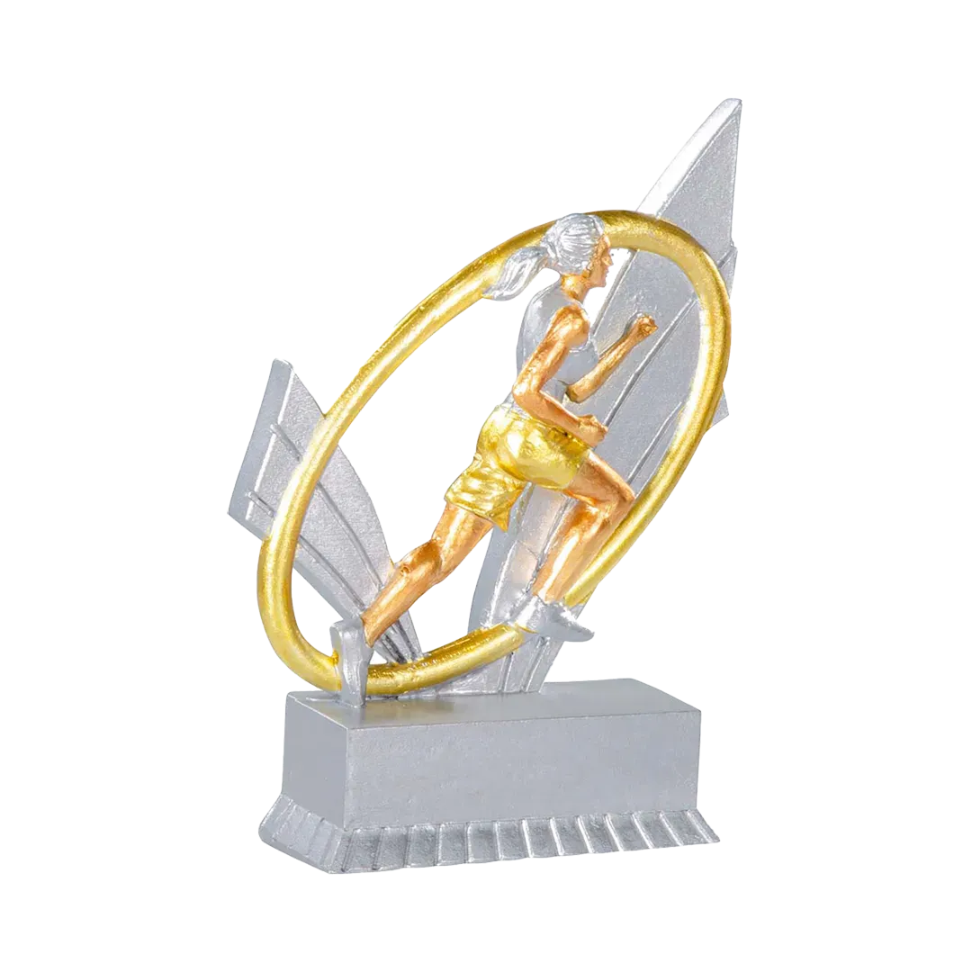Trofeo alegórico de resina Rhexor 