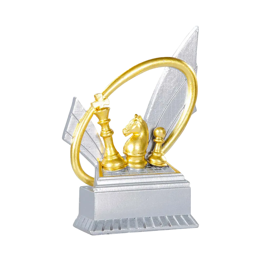 Trofeo alegórico de resina Rhotor 
