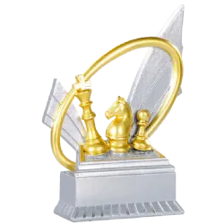Trofeo alegórico de resina Rhotor 