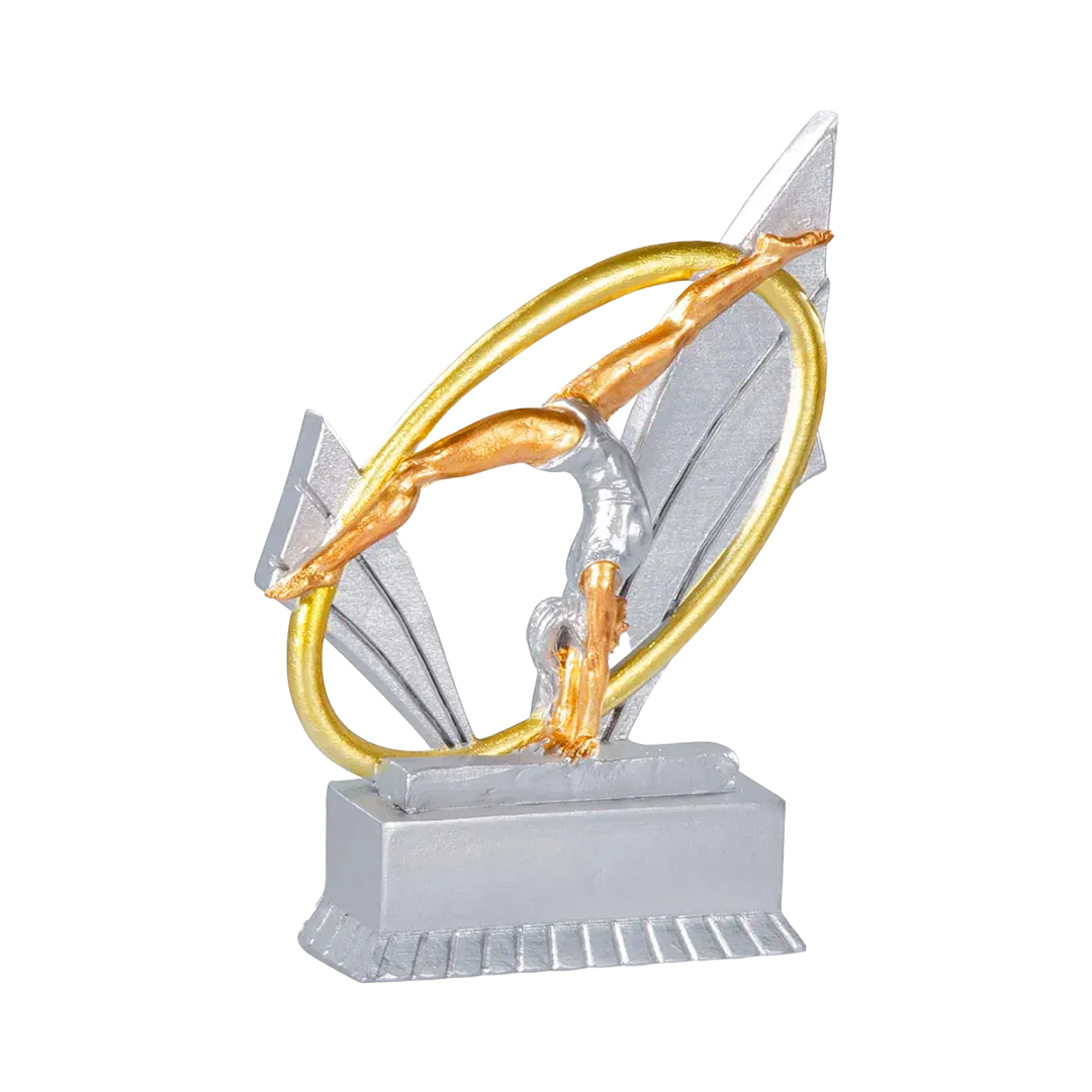 Trofeo alegórico de resina Sigmax 