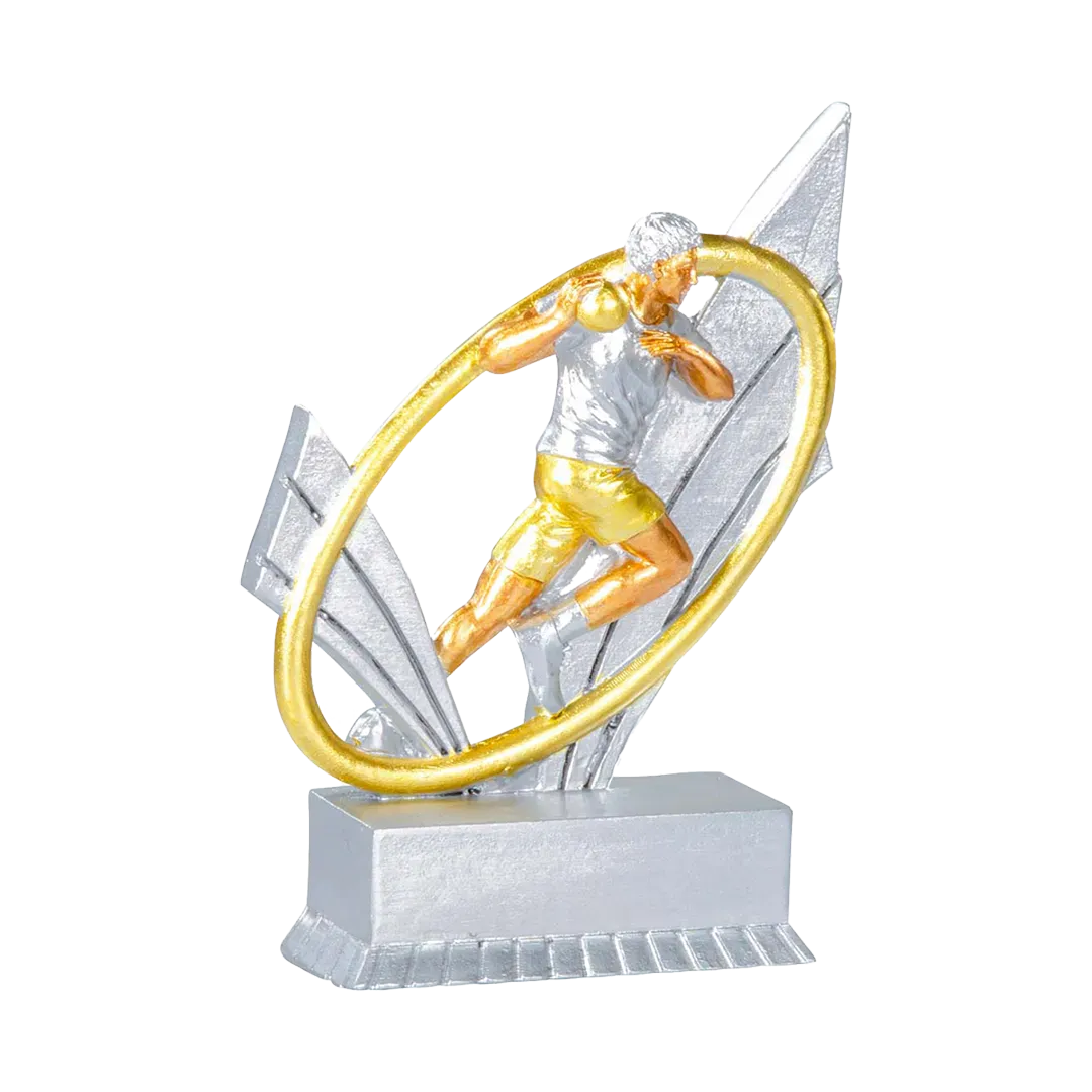 Trofeo alegórico de resina Straton 