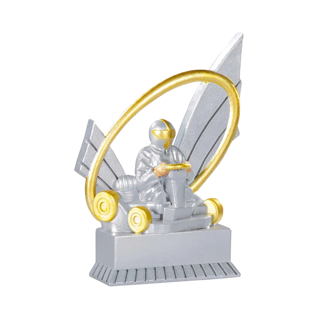 Trofeo alegórico de resina Thalios 