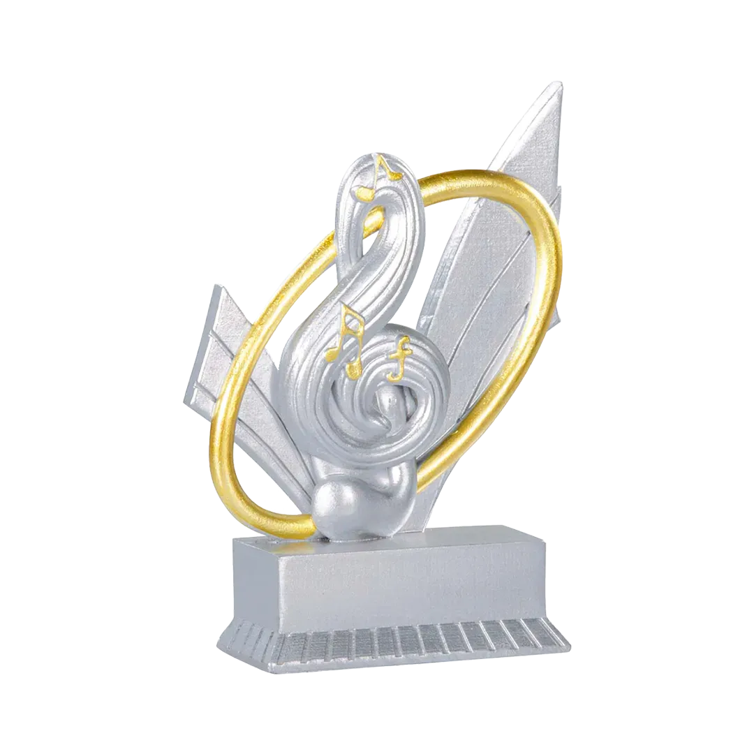 Trofeo alegórico de resina Thalor 