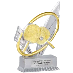 Trofeo alegórico de resina Troxon ejemplo